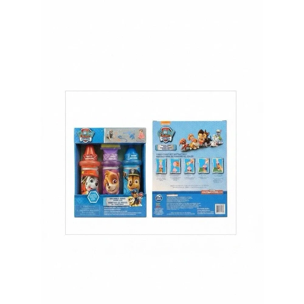 Paw Patrol Bath Crayons Coloring Set Washable Bathtub Art Kids Bath Toy New